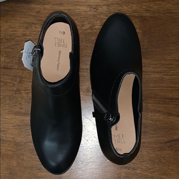 Time and Tru Zipper Bootie (Women's) 6.5   NWT - Picture 4 of 6